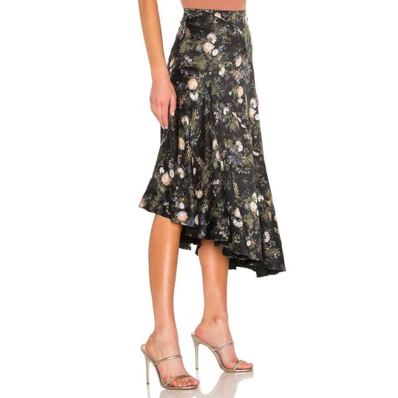 Vince Petal Glow Satin Skirt size 6 - Picture 1 of 3